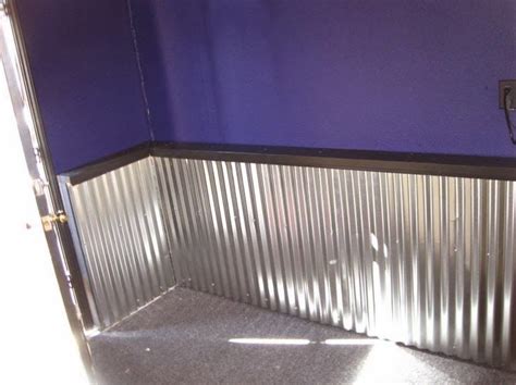 Corrugated Metal Wainscoting Corrugated Metal Wall Panels Interior