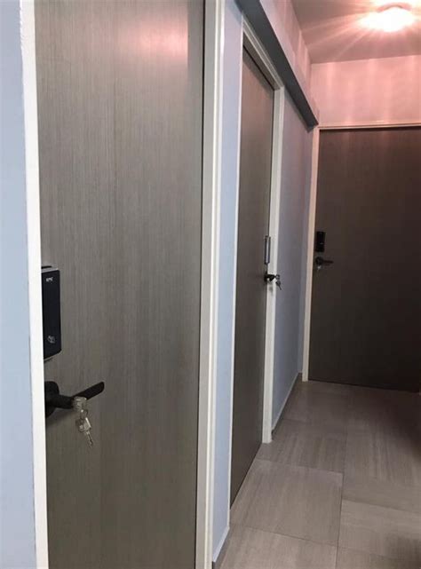 Singapore #1 hdb fire rated door & gate, bedroom door supplier, we manufacture/fabricate mild steel/metal/wrought gate & samsung, yale, gateman, loghome, schlage, kaadas, hafele. HDB Fire Rated Main Door Factory selling KEYWE, EPIC and ...