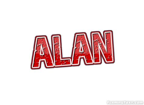 Alan Logo Free Name Design Tool From Flaming Text