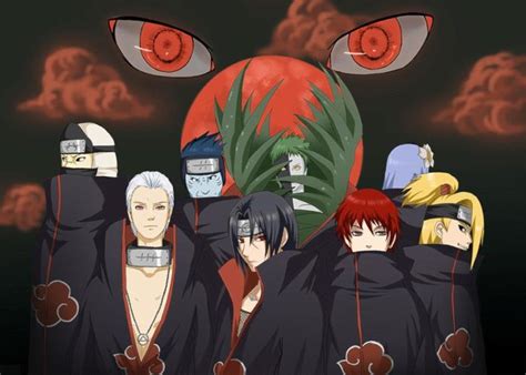 Naruto Enemy Akatsuki Members Fine Art Online Wallpaper Photography