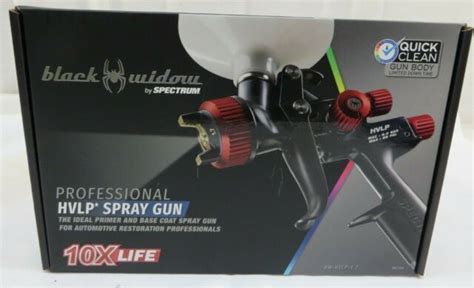 Spectrum Black Widow 17mm Hvlp Spray Gun 56152 For Sale Online Ebay