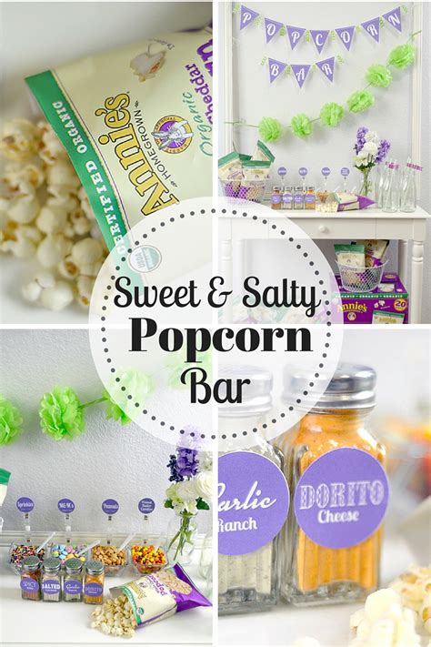 Simple Sweet And Salty Popcorn Bar Pink Cake Plate