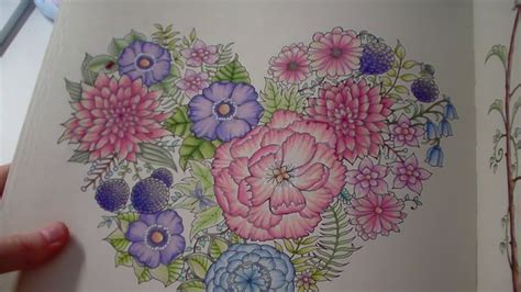 Let's go on a fantastical floral, colouring adventure! World of Flowers Colouring Book: 40% Completed! - YouTube