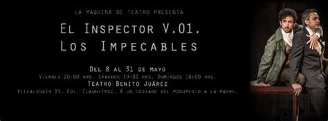 El Inspector V01 Los Impecables Locura Teatral