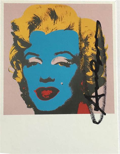 Sold Price Andy Warhol Marilyn Monroe 1967 Hand Signed Invitation