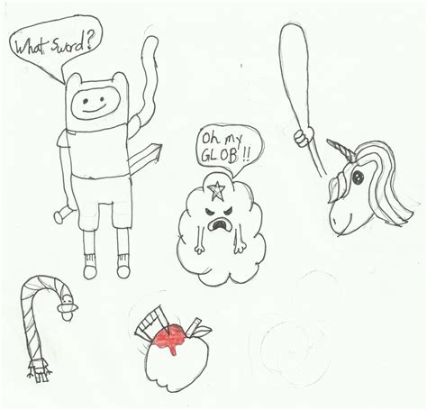 Adventure Time Doodles By Blackmoonrose13 On Deviantart