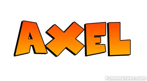 Axel Logo Free Name Design Tool From Flaming Text