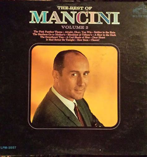 henry mancini and his orchestra and chorus the best of mancini volume 2 1966 vinyl discogs