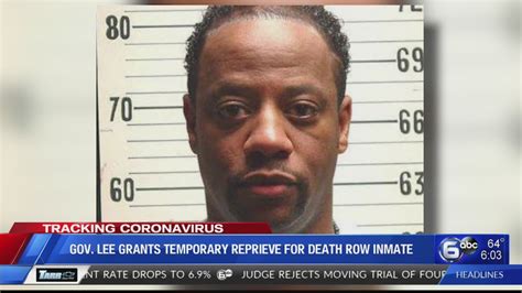 Gov Lee Grants Temporary Reprieve For Death Row Inmate Youtube