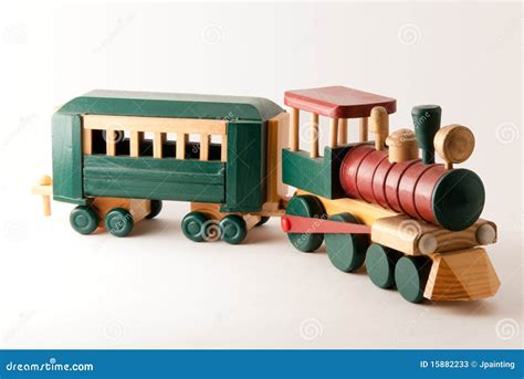 Toy Wooden Train Engine Stock Image Image Of Carry Colorful 15882233