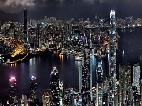 107 followers · hong kong. Asia-city Hong Kong in China, look at night-bay-boats ...