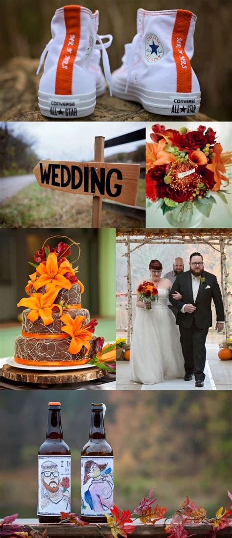 Unique Fall Wedding Color Palettes Inspired Bride