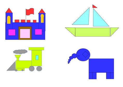 imagenes con figuras geometricas paisajes - Buscar con ...