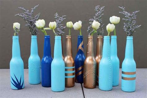 How To Make Vases Out Of Recycled Bottles