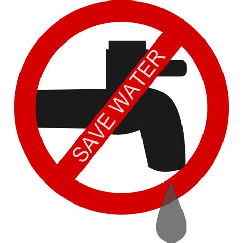 Save Water Logo Vector Image Free Svg
