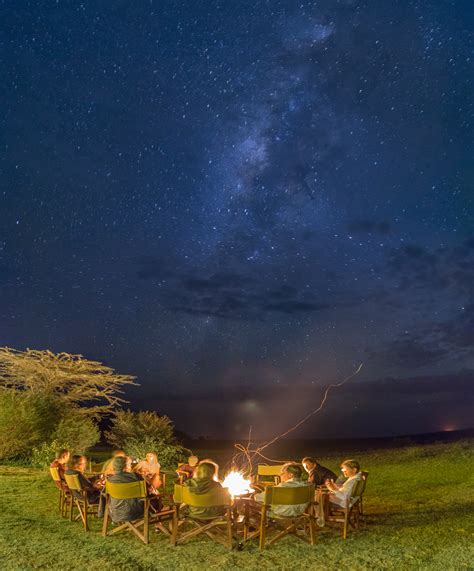 Under The African Night Sky Landscape Astrophotography