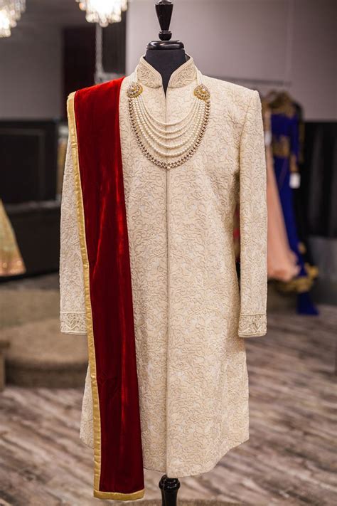 Discover an impressive range of feminine wedding outfit winter with unique foil details, bold prints. Pinterest: @Pawan Kaur | Indian groom wear, Indian wedding ...