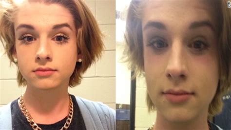 Exigen A Adolescente Transgénero Quitarse El Maquillaje Para Foto Del
