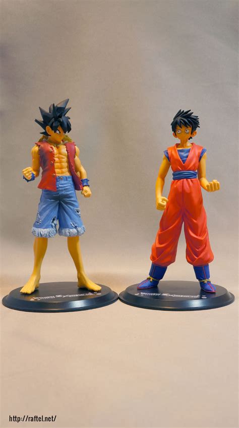 Luffy Style Son Gokou One Piece And Dragonball Collaboration