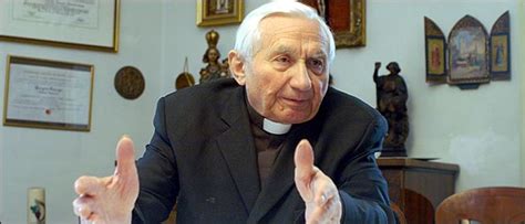The Rev Georg Ratzinger Elder Brother To Pope Benedict Xvi Recalled