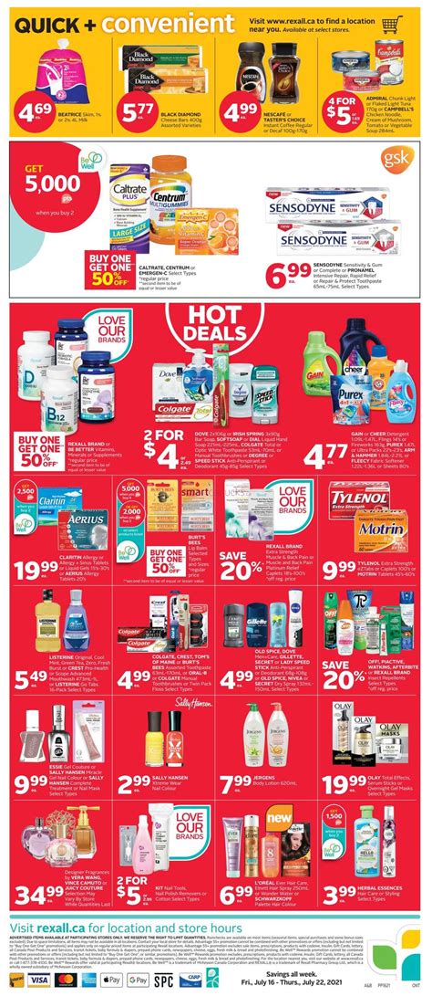 Rexall On Flyer July 16 To 22