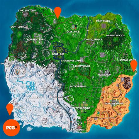 Fortnite Plane Timed Trials Locations Where To Complete Three Timed