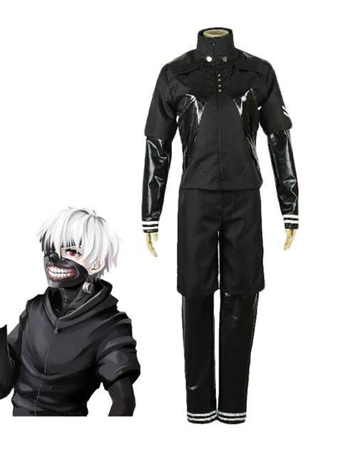 Anime Tokyo Ghoul Season 2 Kaneki Ken Cosplay Costume