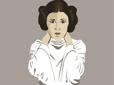 Download Princess Leia Vector at GetDrawings.com | Free for ...