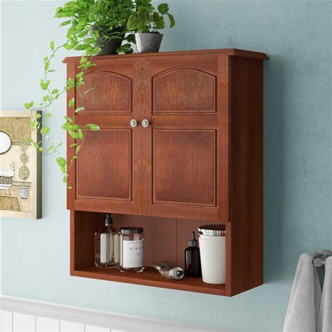 Wall mount single bathroom vanity corner bathroom cabinet combo. Brogden 22.25" W x 25" H Wall Mounted Cabinet & Reviews ...