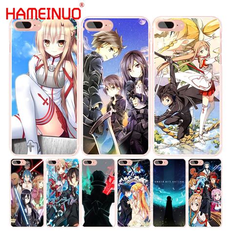 Hameinuo Sword Art Online Japanese Anime Cell Phone Cover Case For