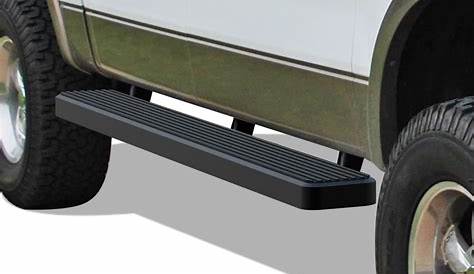 APS iBoard Running Boards 6 inches Matte Black Compatible with Ford
