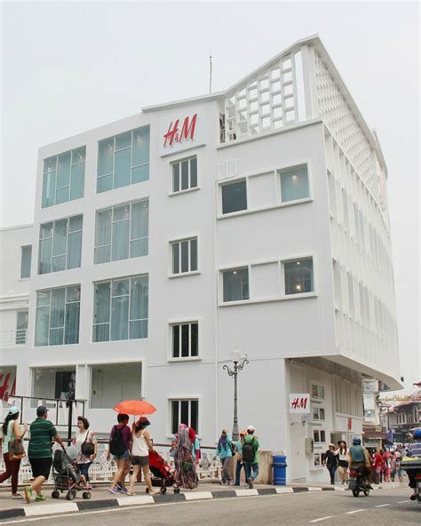 Available in 900 of its stores worldwide. H&M Jonker Building, Jonker Street, Melaka, Malaysia ...