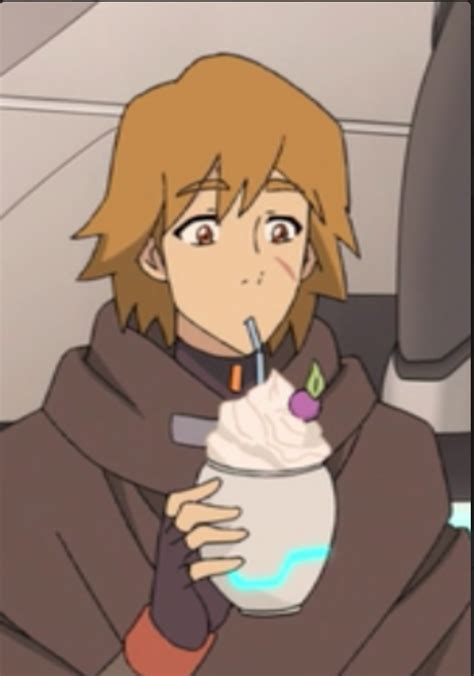 Matt Holt Drinking His Milkshake From Voltron Legendary Defender Keith Matt Holt Voltron Manga