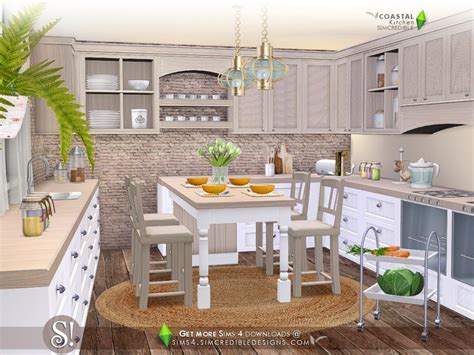 The Sims Resource Coastal Kitchen