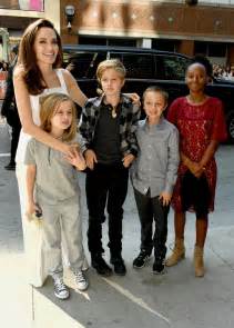 Angelina Jolie Brings Kids To The Breadwinner Red Carpet Toronto