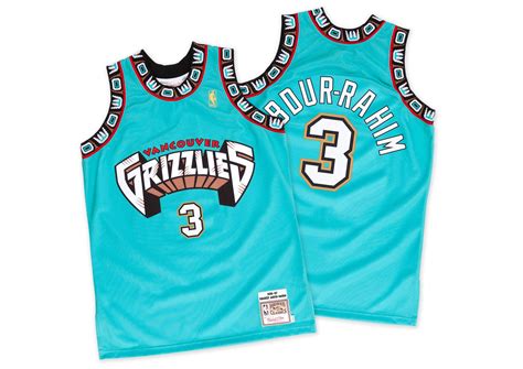 Shareef Abdur-Rahim 1996-97 Authentic Jersey Vancouver Grizzlies