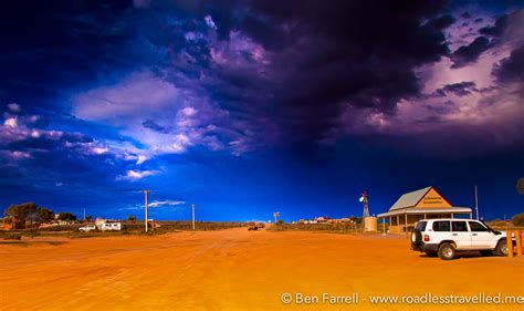 Travel Photo Of The Day Outback Storm Road Less Travelled