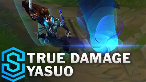 True Damage Yasuo Skin Spotlight Pre Release League Of Legends