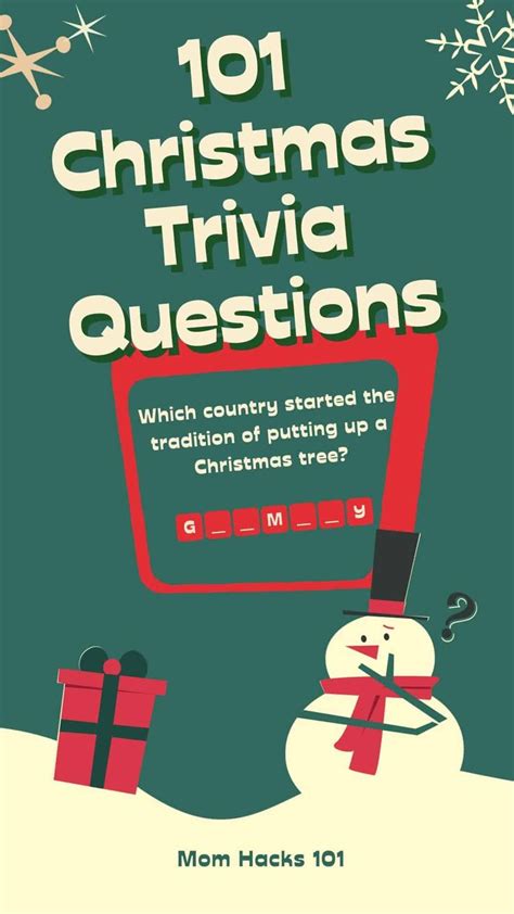 Christmas Trivia Questions And Answers For Families Mom Hacks Christmas Trivia