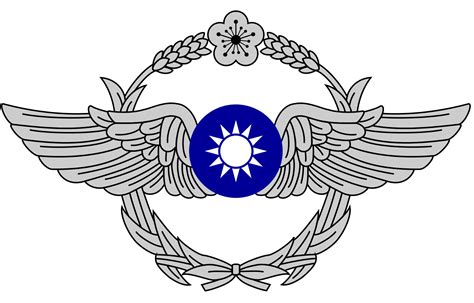 Emblem of Republic of China Air Force. Republic of China Air Force (ROCAF), Is the aviation ...