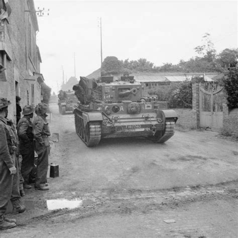 Cromwell Tanks Of 2nd Northamptonshire Yeomanry 11th Armoured Division