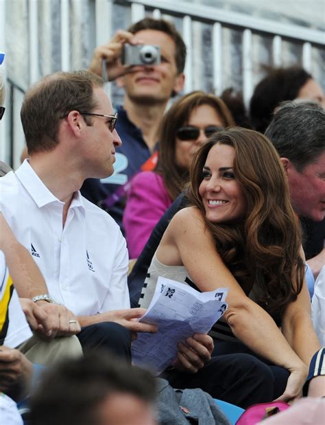 Kate Gave Her Husband A Sweet Look During The 2012 Olympics Prince William And Kate Middleton