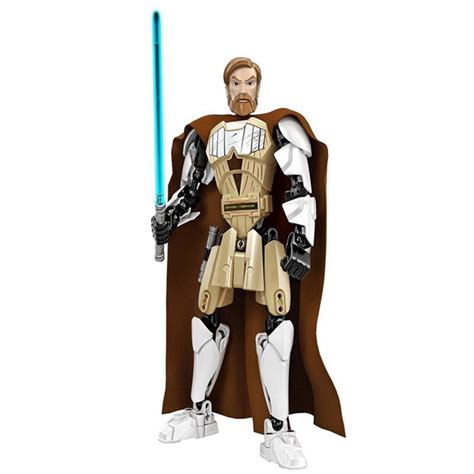 KSZ 712 3 Star Wars Obi Wan Kenobi Robot Model Building Blocks Enlighten Figure Toys For ...