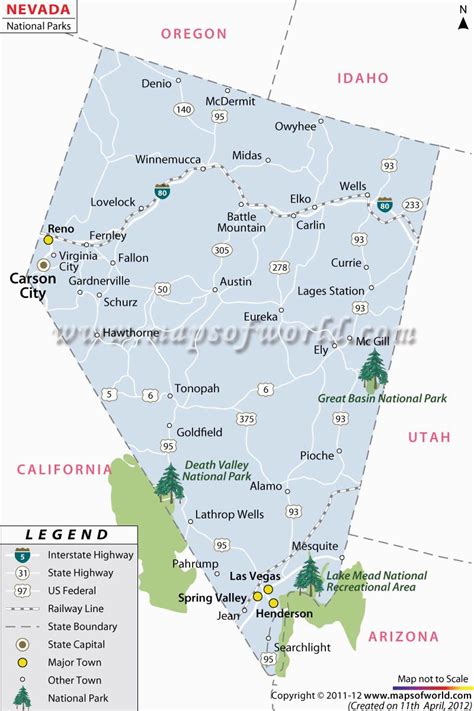 Map Of Oregon And Nevada Secretmuseum