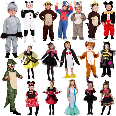 Kids Boys Girls Story Characters World Book Day Fancy Dress Comic Party