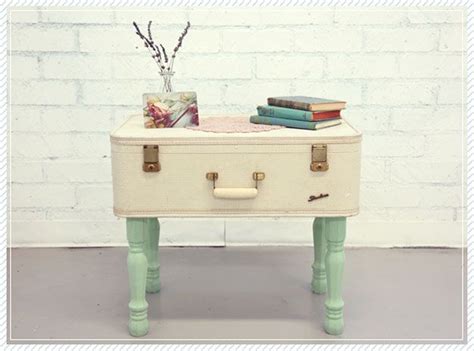 Diy Upcycle Vintage Suitcase Repurpose Coffee Table Furniture Makeover