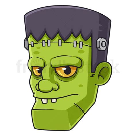 Frankenstein Cartoon Scary