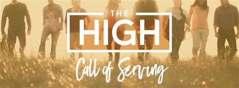 The High Call Of Serving Church Sermon Series Ideas