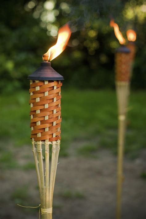 Tiki Torches Were Essential Next To Hot Tubs And Scattered Around