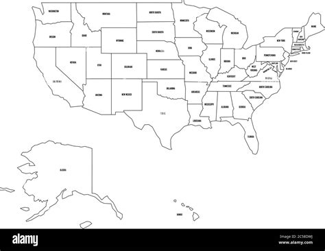 Molestia Romántico Hazlo Plano Estados De Estados Unidos Mapa Politico